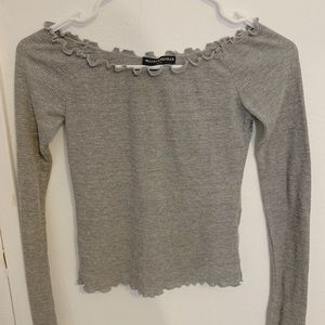 Brandy Melville off the shoulder long sleeve